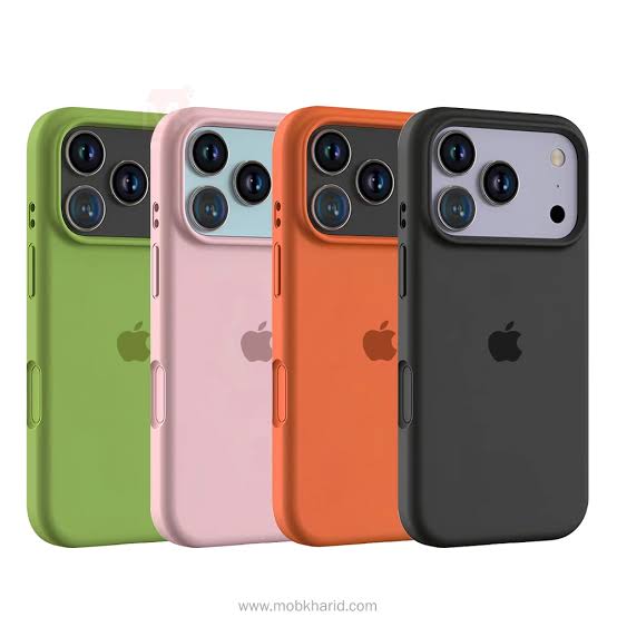 قاب سیلیکونی اورجینال گوشی مدل آیفون ۱۷ پرو مکس